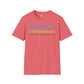 Rwanda text unisex softstyle tee