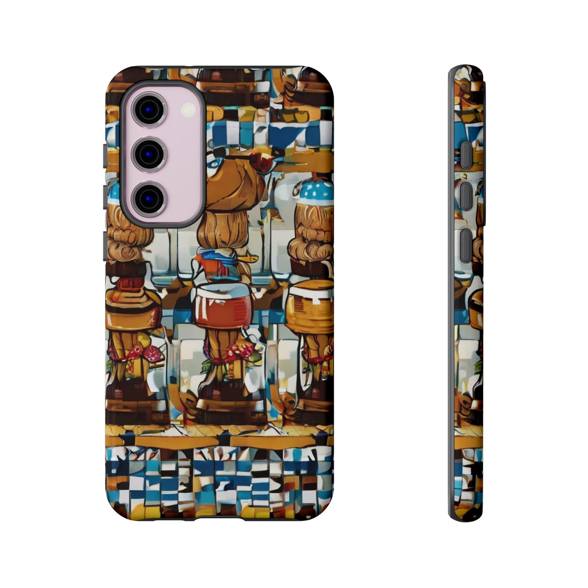 African Print Samsung Galaxy Tough Case Funky African