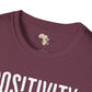 Positivity is a choice unisex softstyle tee