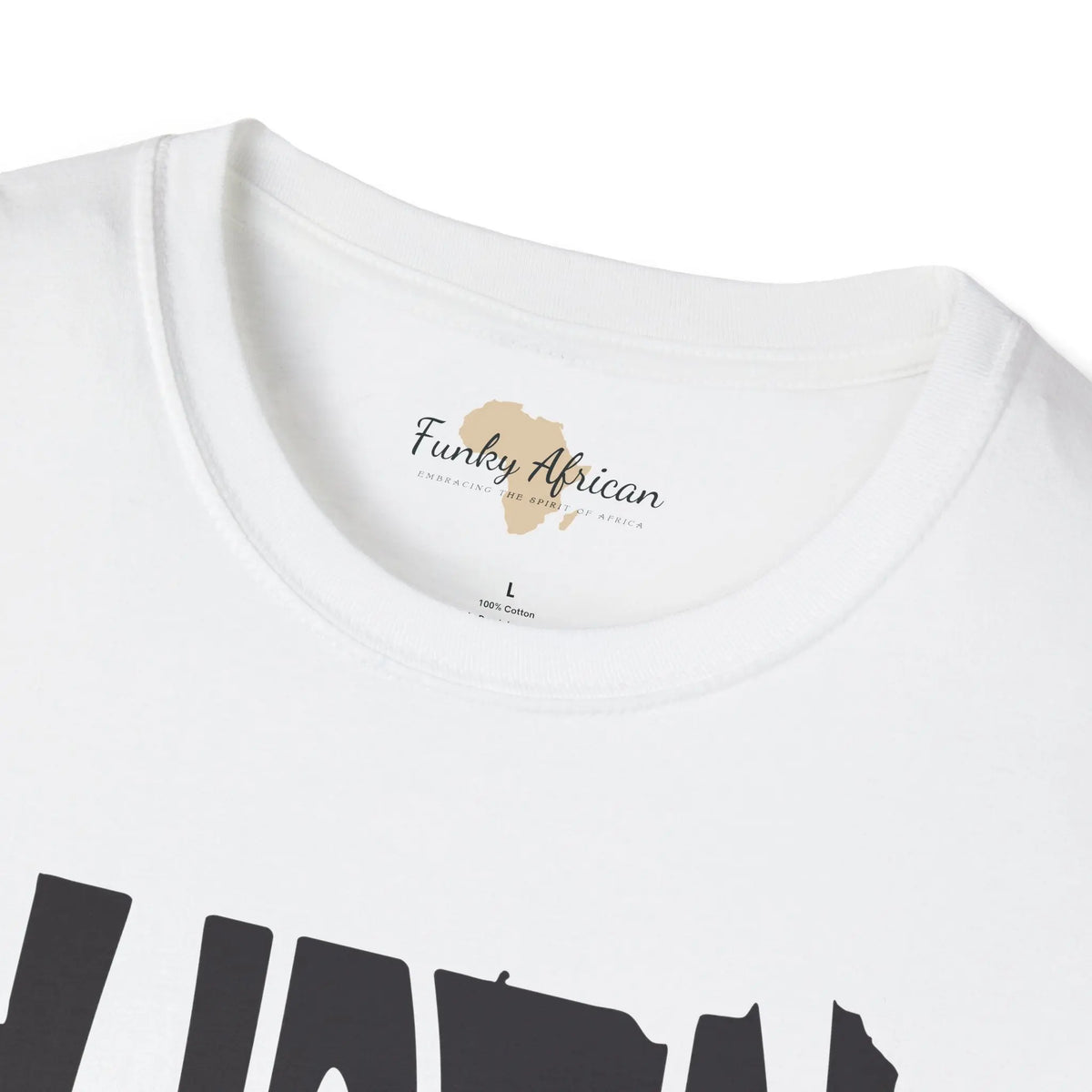 Sudan cut unisex softstyle tee Funky African