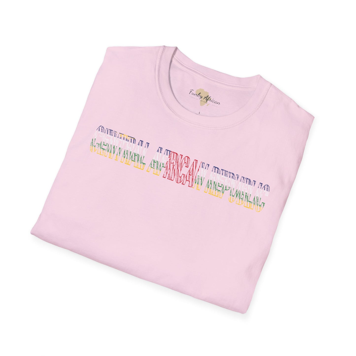 Central African Republic unisex softstyle tee