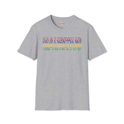Mauritius text unisex softstyle tee