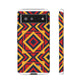 African Print Google Pixel Tough Cases Funky African