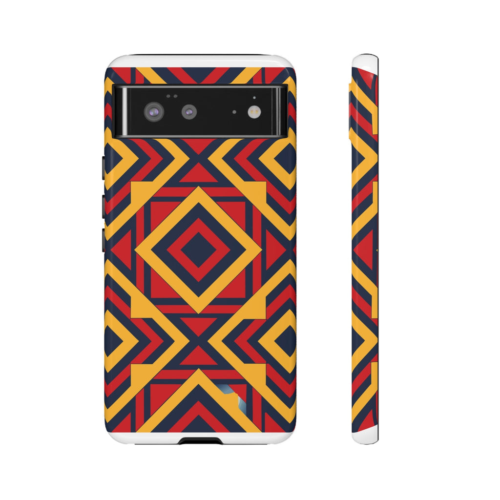 African Print Google Pixel Tough Cases Funky African