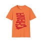 Ghana cut unisex softstyle tee Funky African