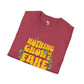 Nothing grows in a fake garden unisex tee