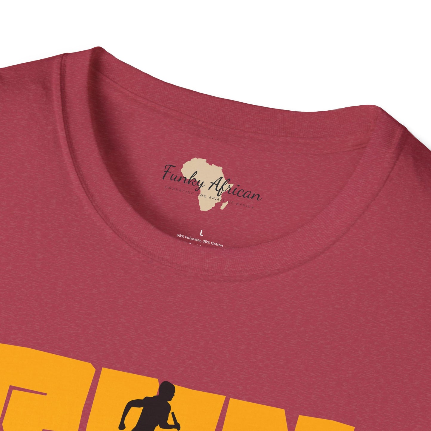 Run your own race unisex softstyle tee