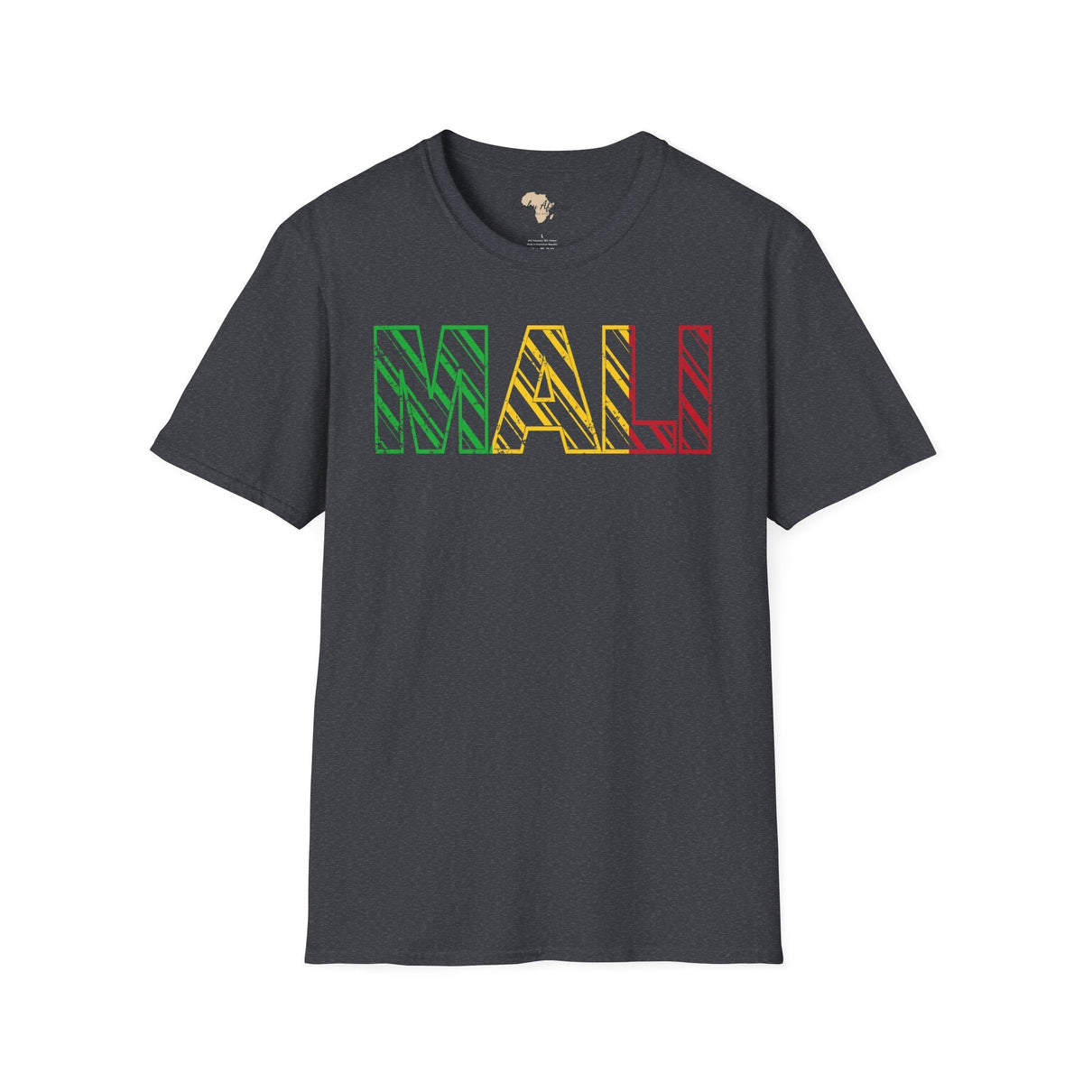 Malian text unisex softstyle tee Funky African