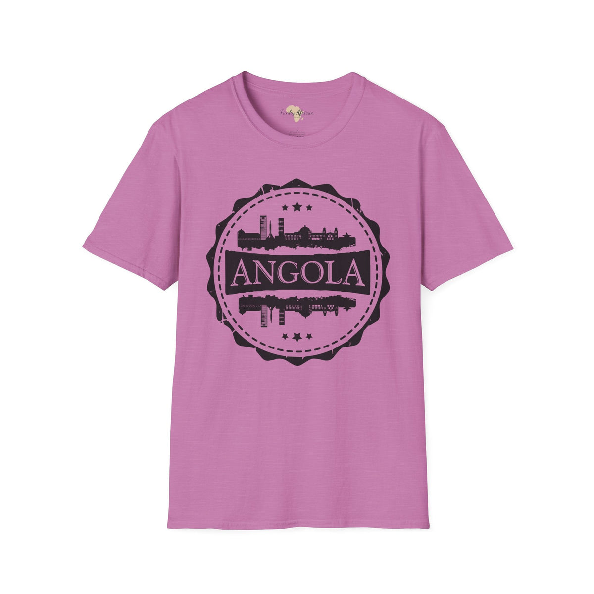 Angola Stamp unisex tee Funky African