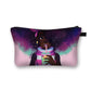 African girl cosmetic bag Funky African