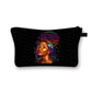 African girl cosmetic bag Funky African