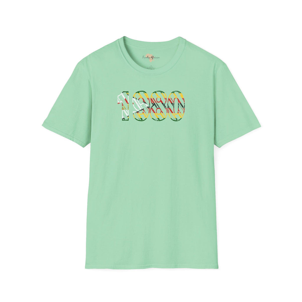Zimbabwe year unisex softstyle tee Funky African