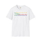 Comoros text unisex softstyle tee
