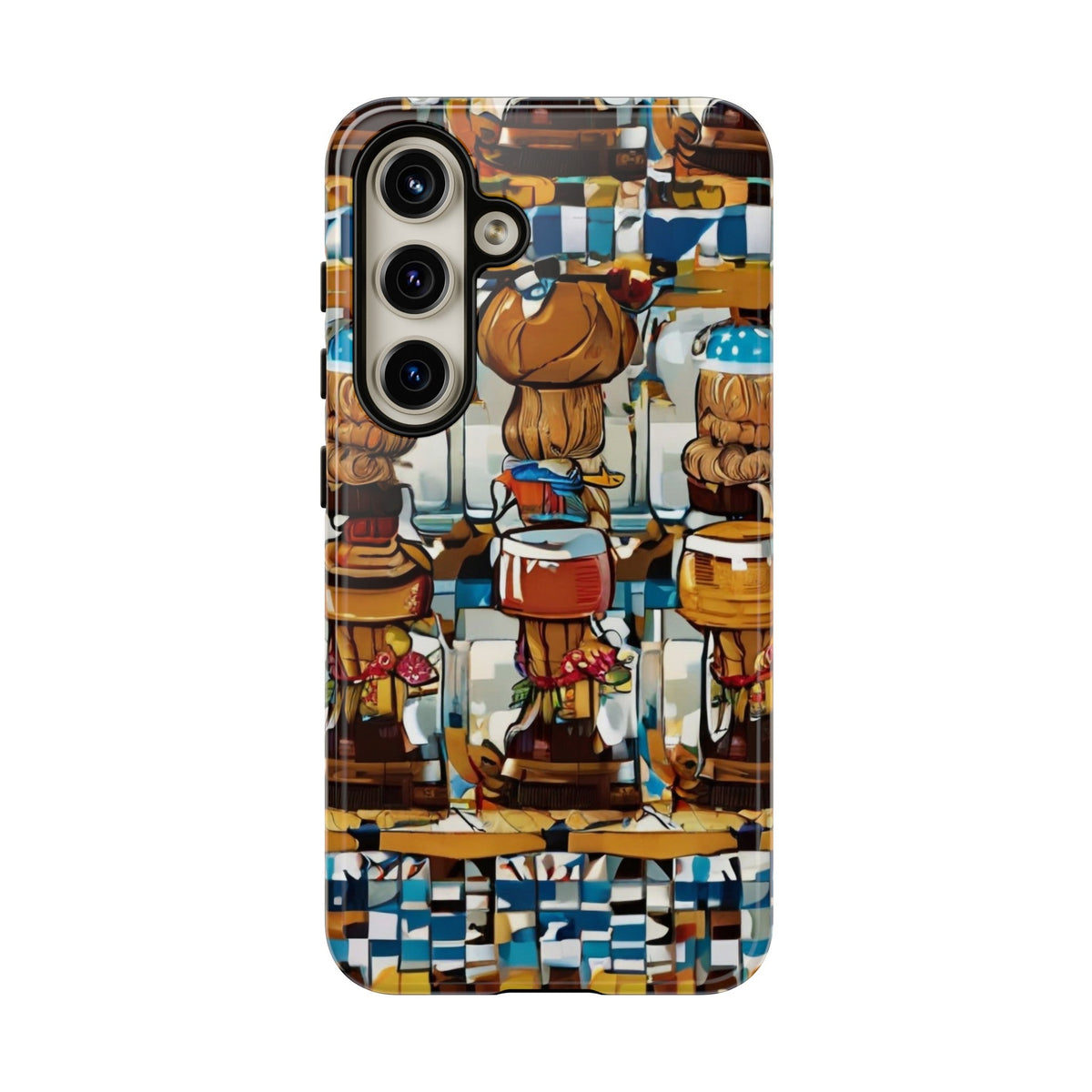 African Print Samsung Galaxy Tough Case Funky African
