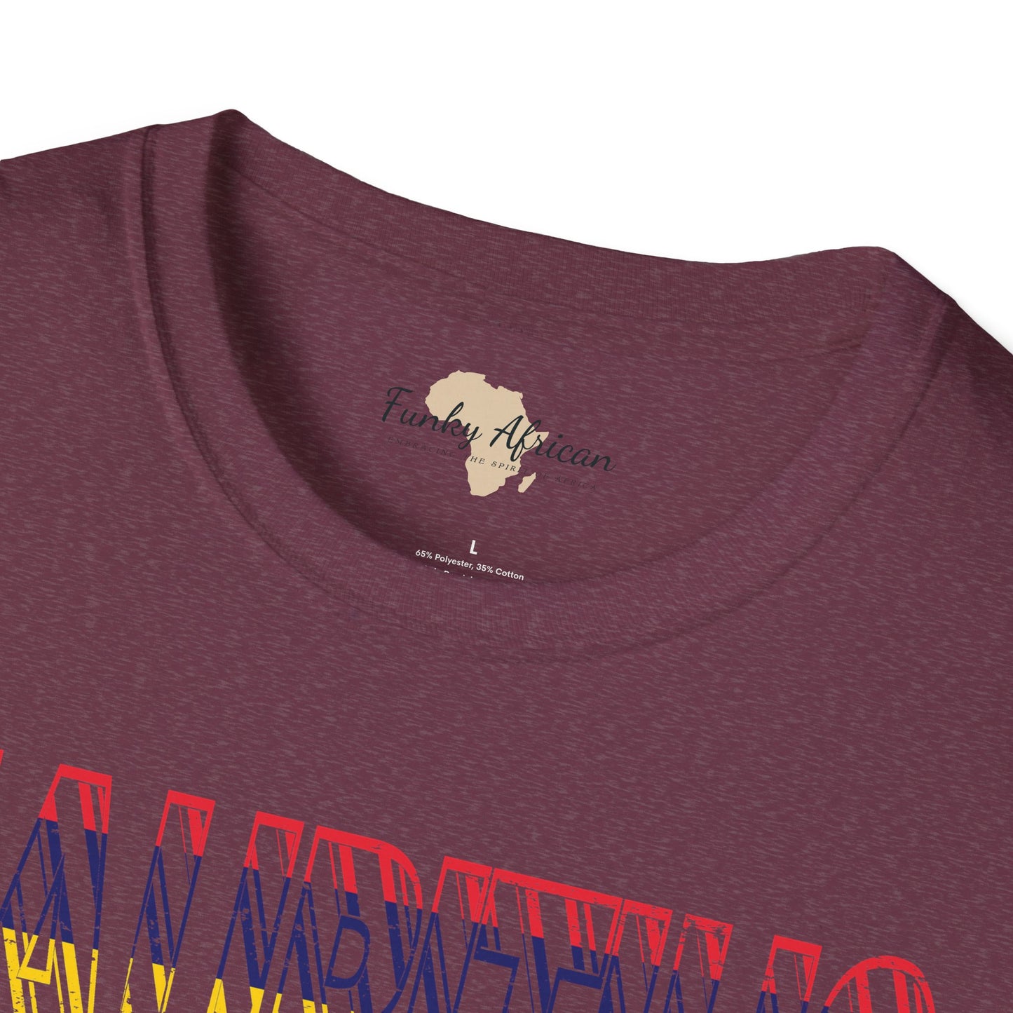 Mauritius text unisex softstyle tee