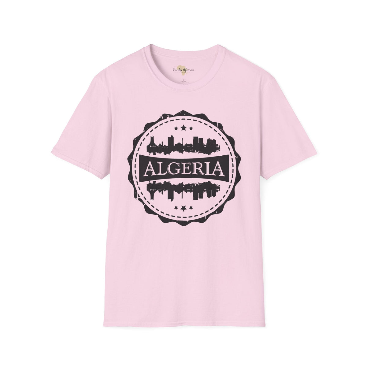 Algeria Stamp unisex tee Funky African