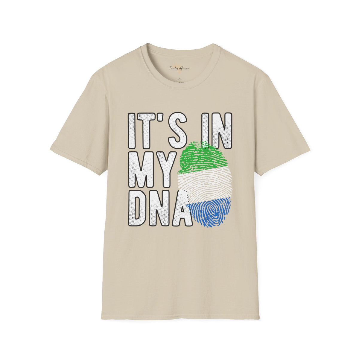 it's in my DNA unisex tee - Sierra Leone Funky African