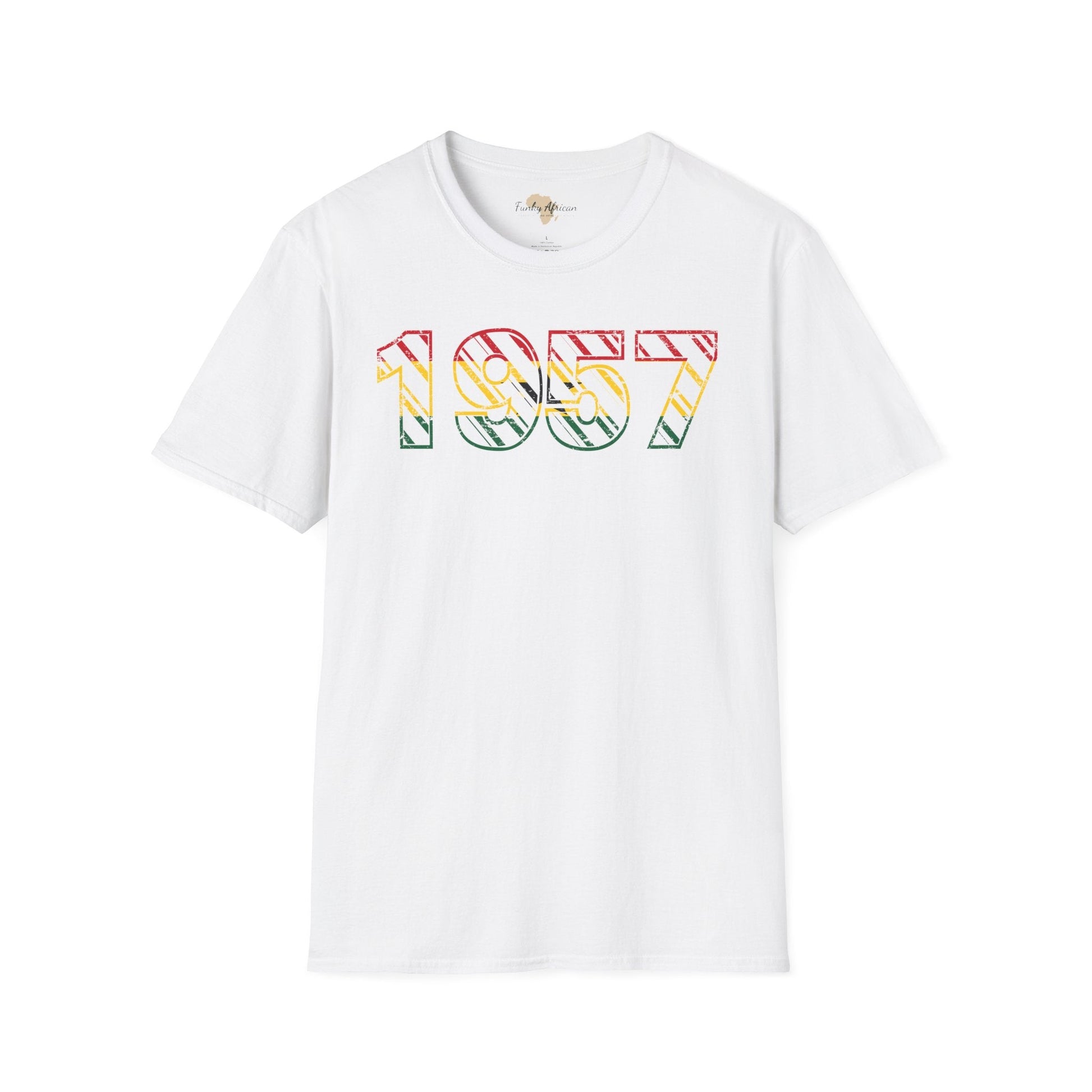 Ghana year unisex softstyle tee Funky African