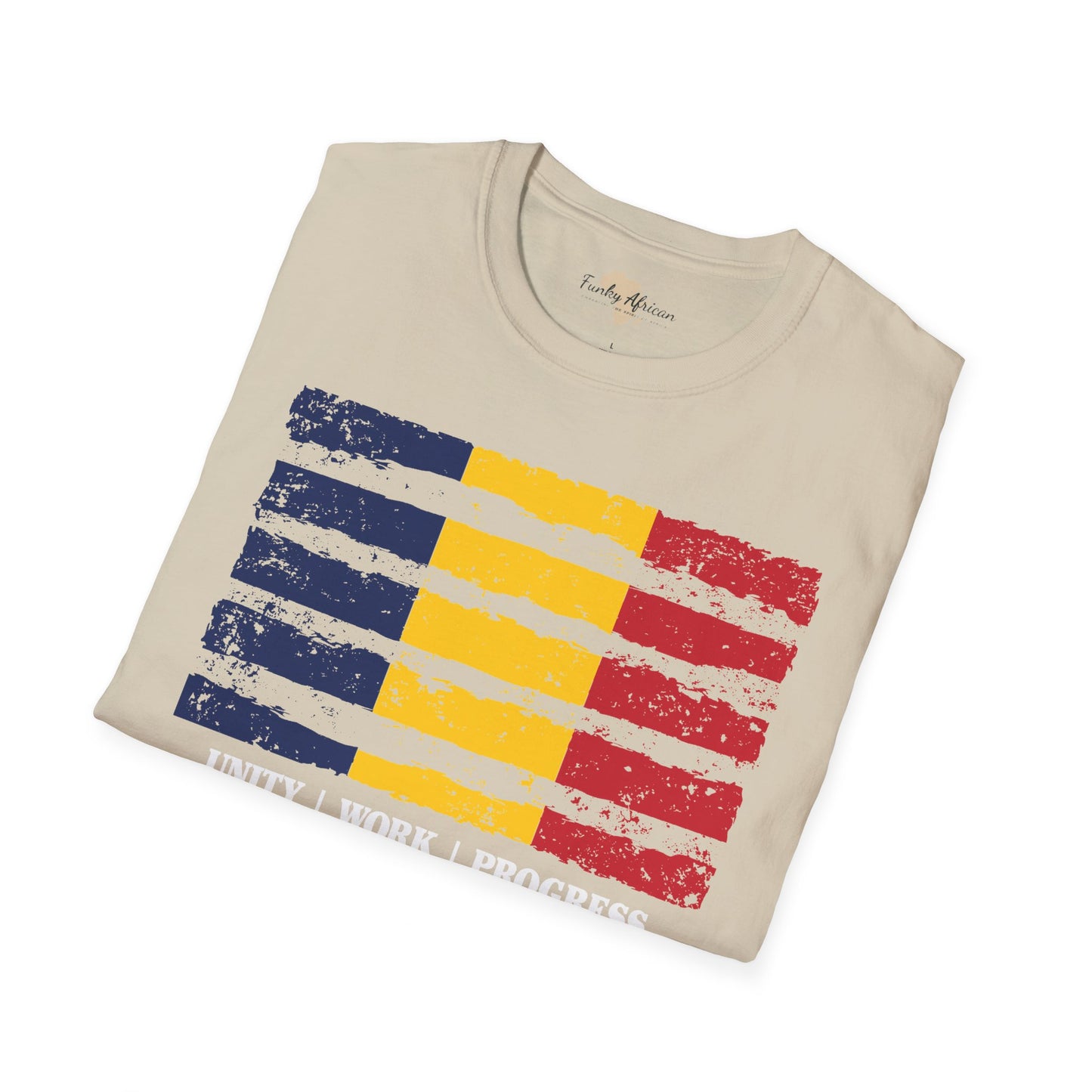 Chad strip unisex softstyle tee