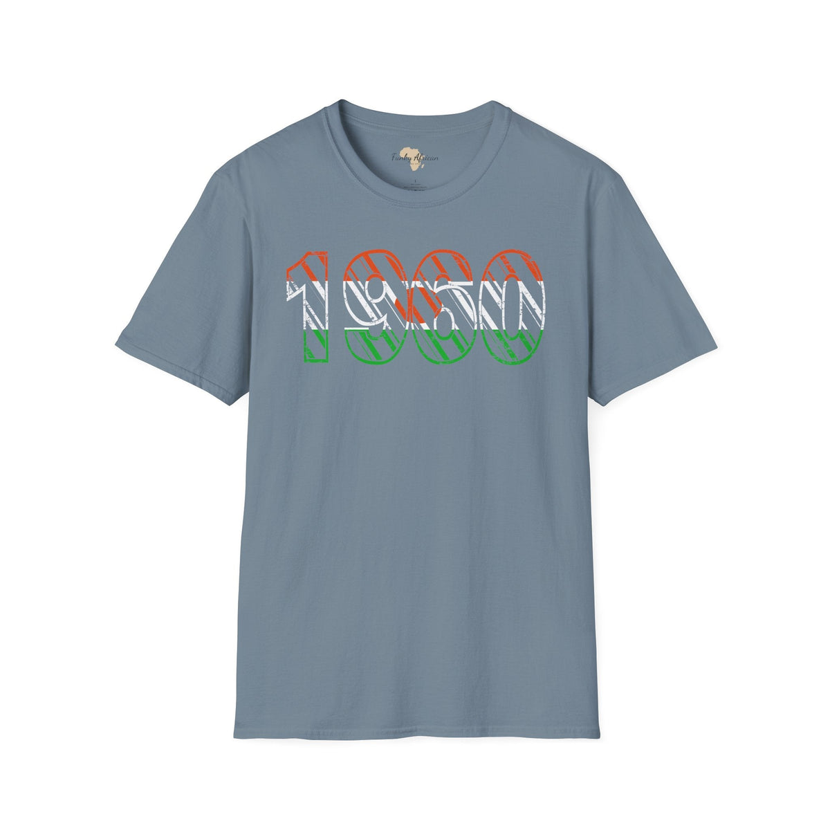 Nigerien year unisex softstyle tee Funky African