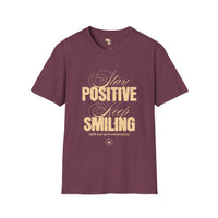 Stay positive unisex softstyle tee