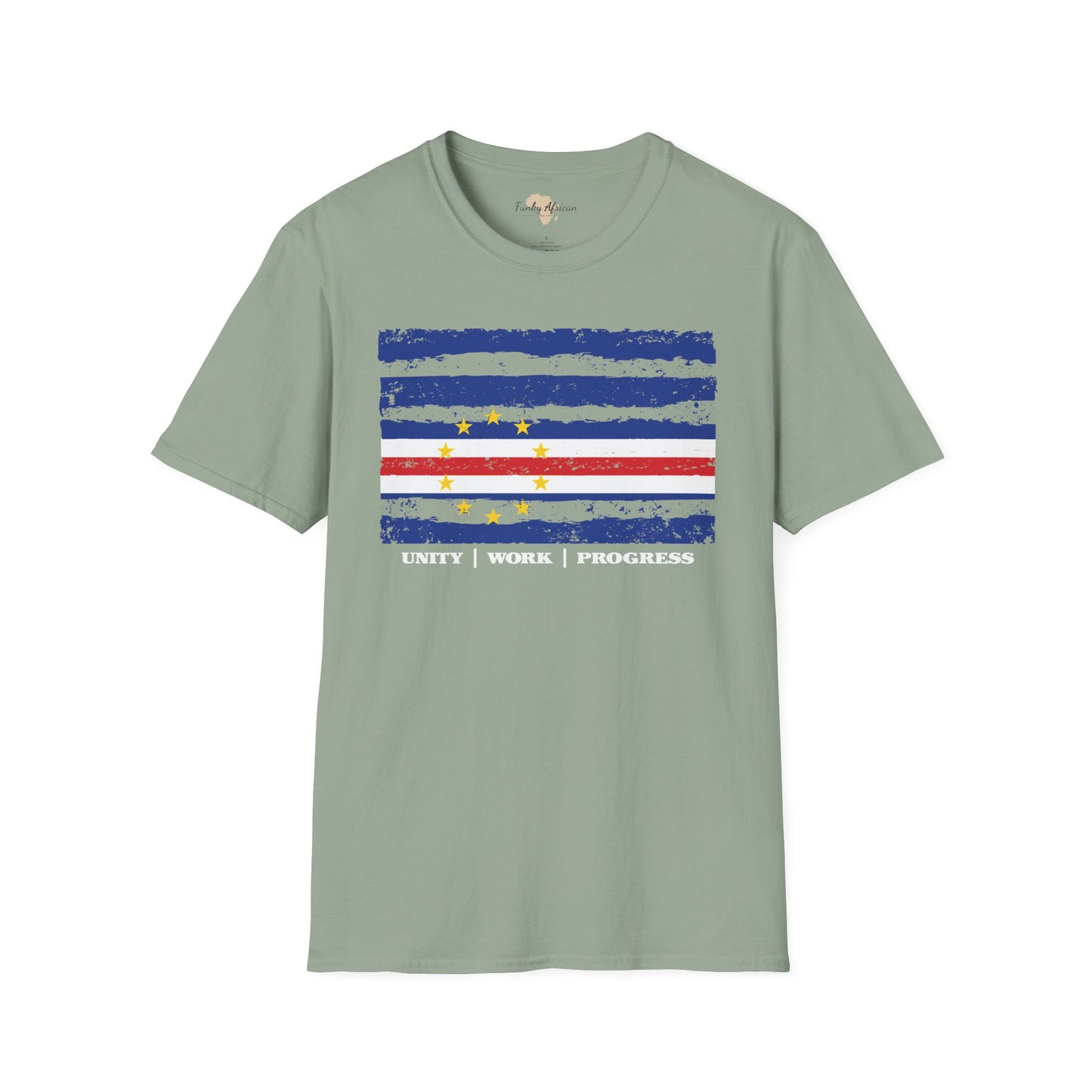 Cabo Verde strip unisex softstyle tee