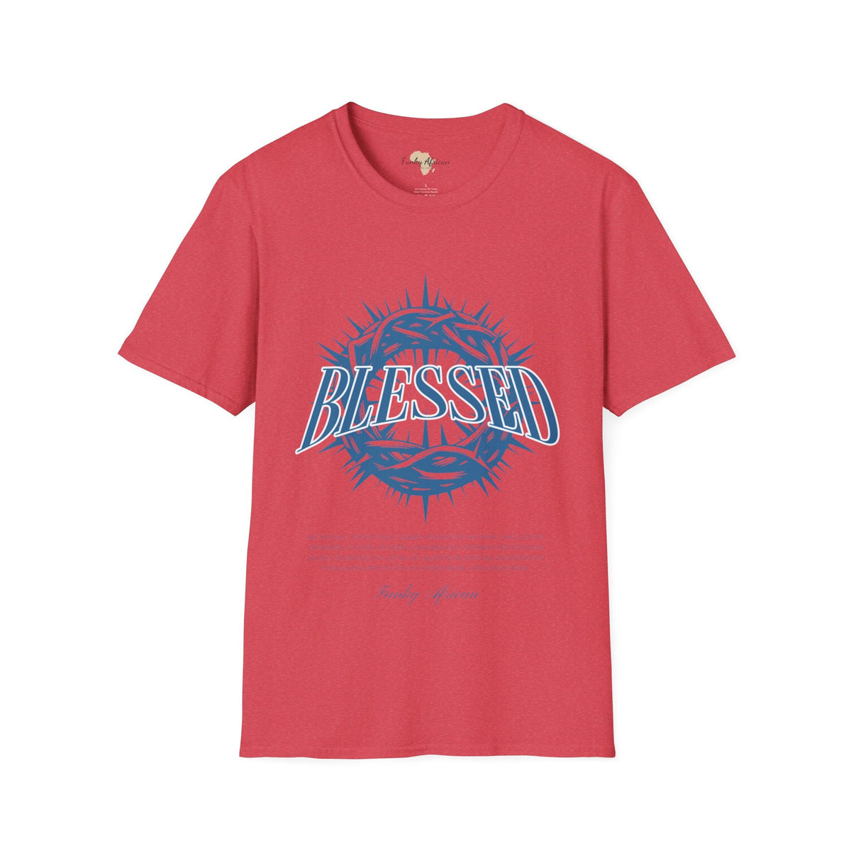 Blessed unisex tee Funky African