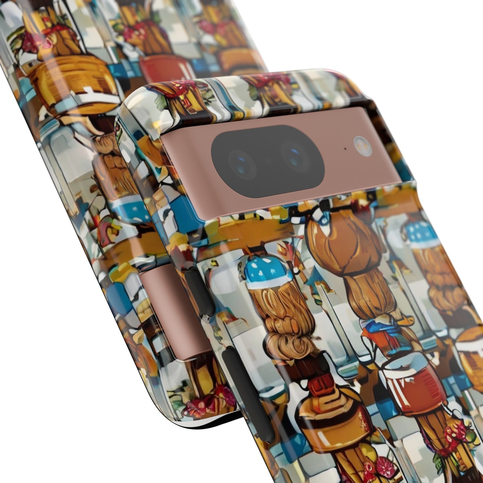 African Print Google Pixel Tough Cases Funky African