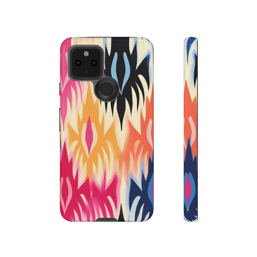 African Print Google Pixel Tough Case Funky African