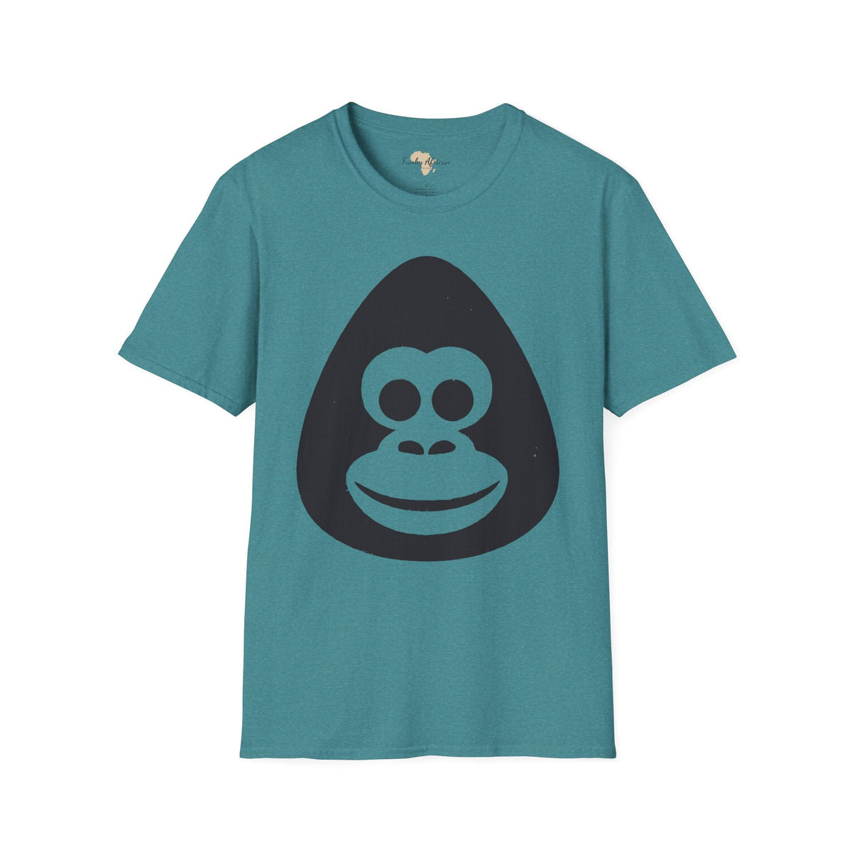 monkey graffiti unisex softstyle tee Funky African