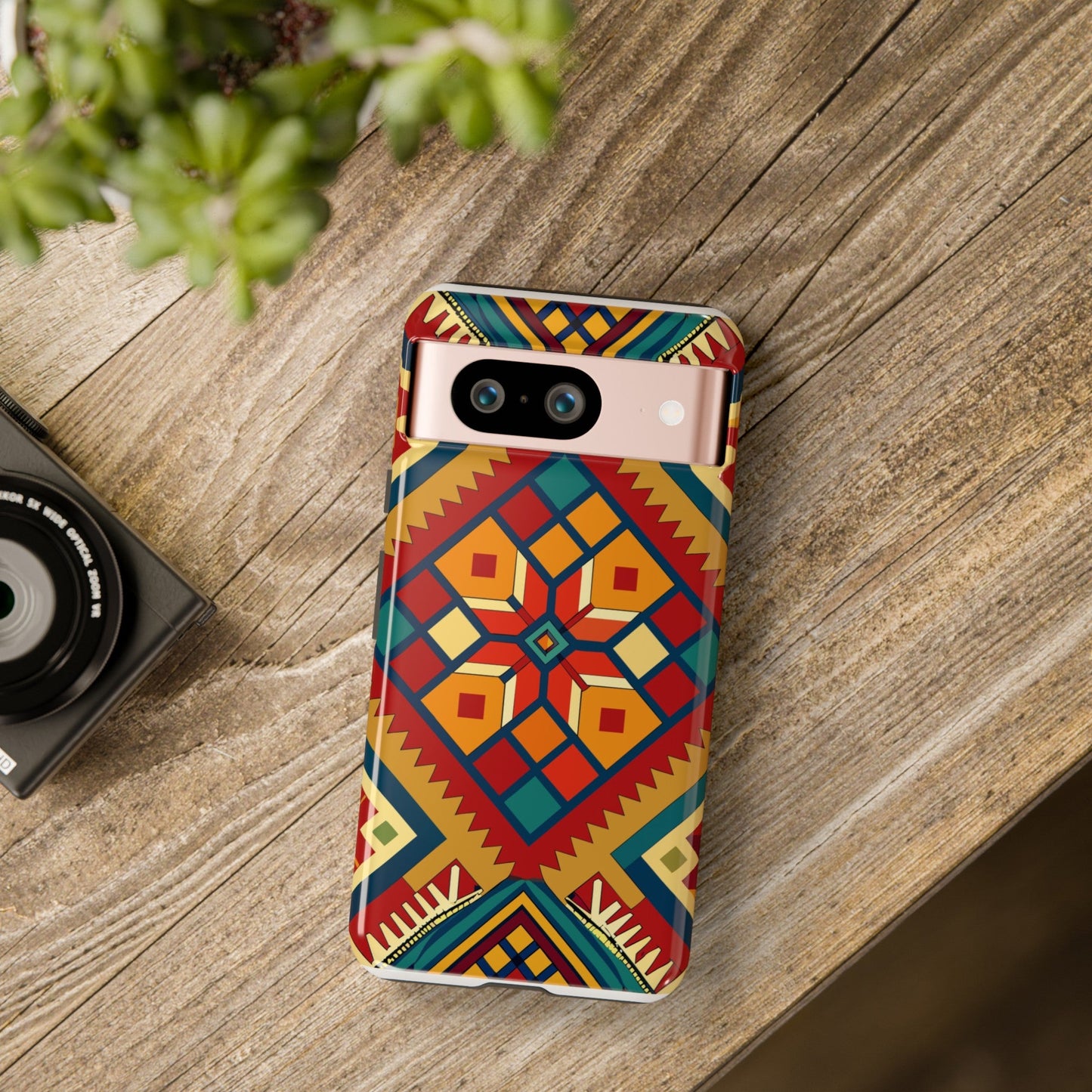 African Print Google Pixel Tough Cases Funky African