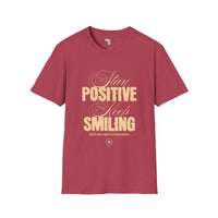 Stay positive unisex softstyle tee