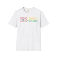 Guinea-Bissau text unisex softstyle tee