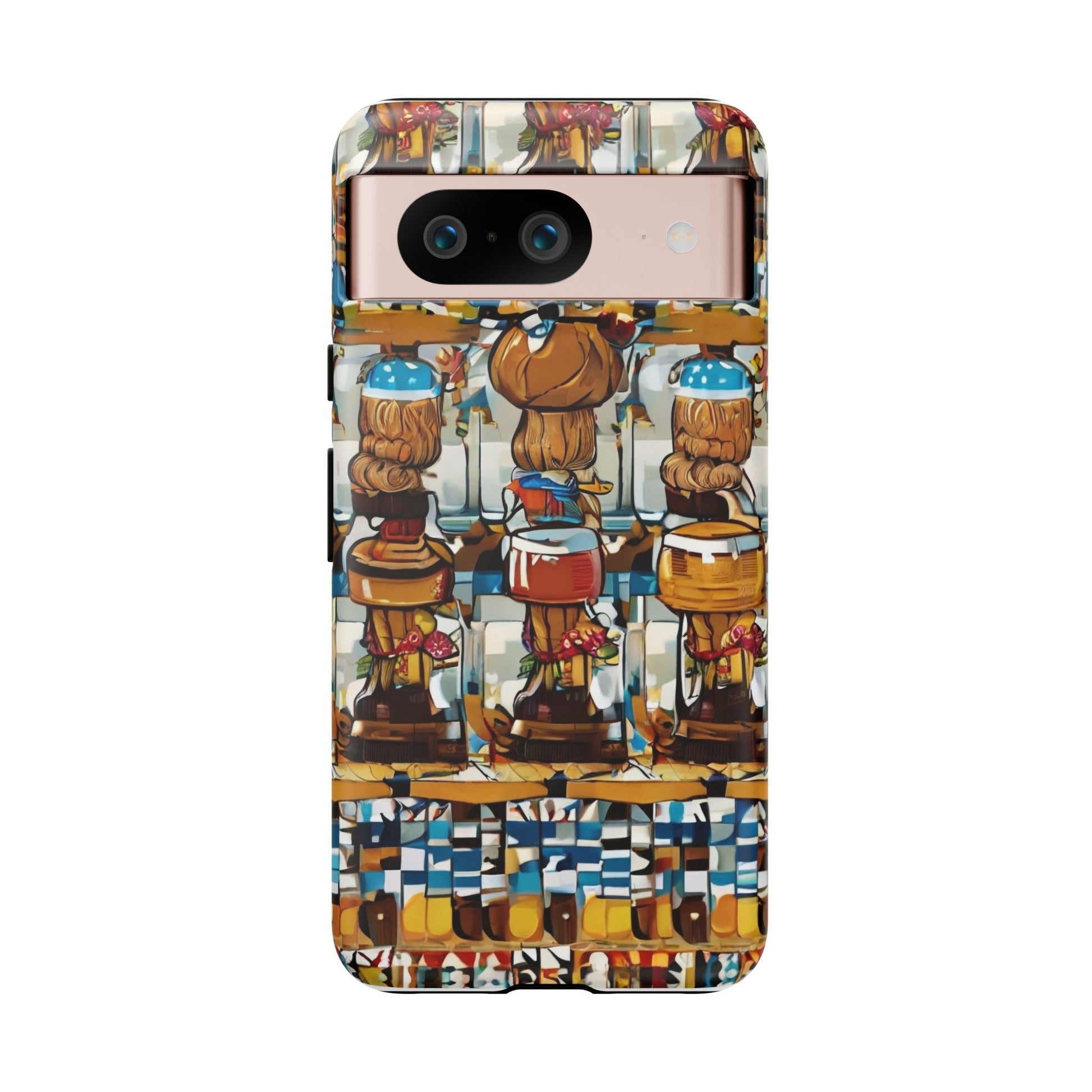 African Print Google Pixel Tough Cases Funky African