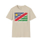 Namibia strip unisex softstyle tee