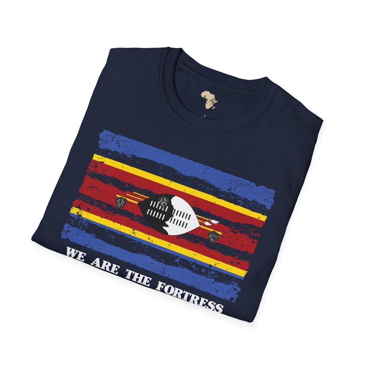 Eswatini strip unisex softstyle tee Funky African