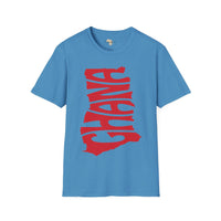 Ghana cut unisex softstyle tee Funky African