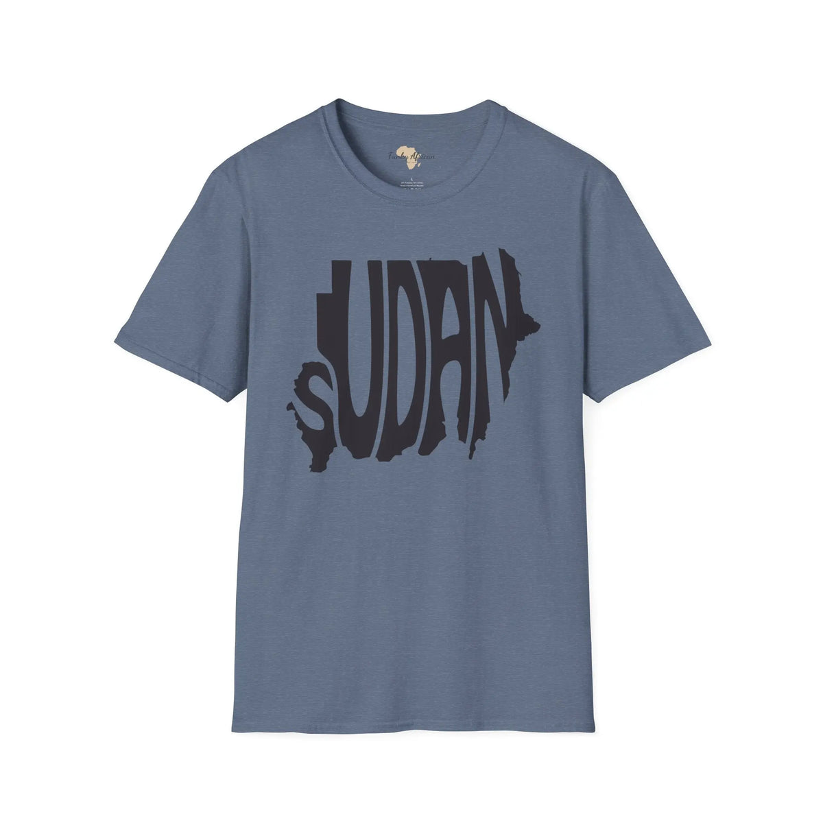 Sudan cut unisex softstyle tee Funky African