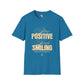 Stay positive unisex softstyle tee