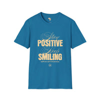 Stay positive unisex softstyle tee