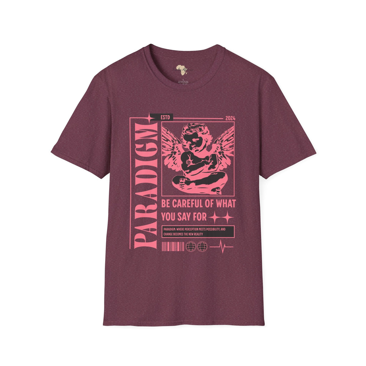 Paradigm unisex softstyle tee Funky African
