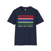 Gambia strip unisex softstyle tee