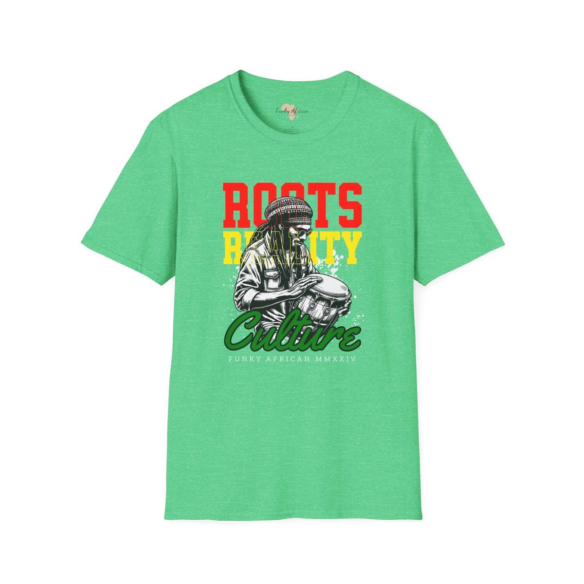 Roots reality unisex tee Funky African