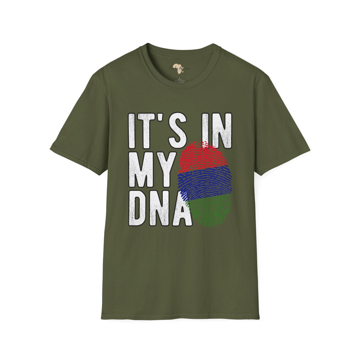 it's in my DNA unisex tee - Gambia Funky African