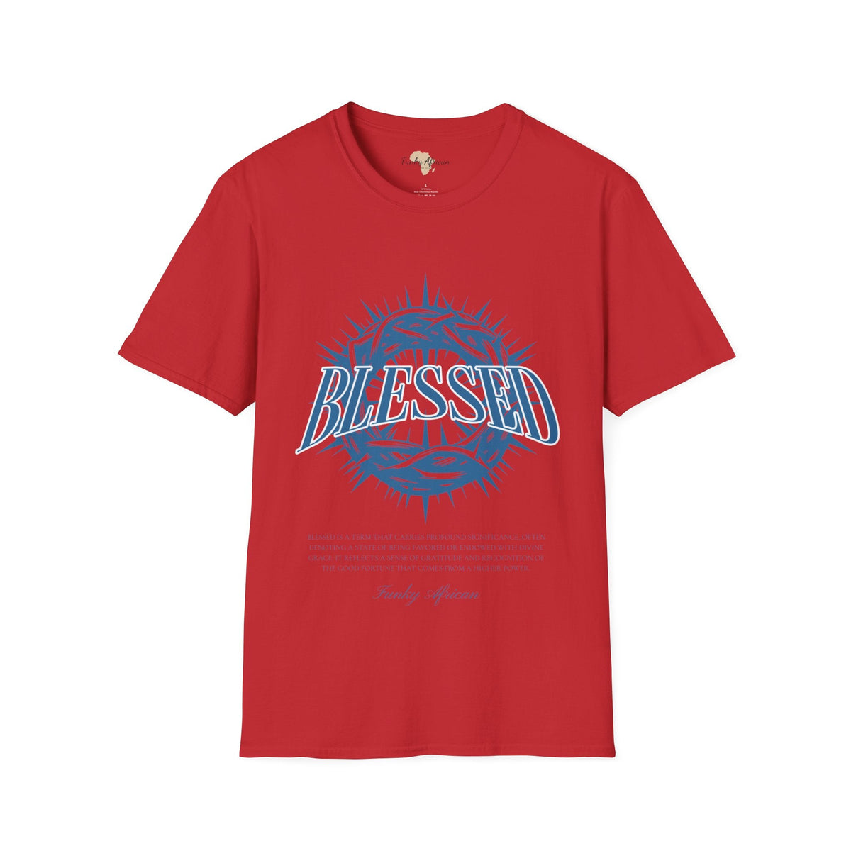 Blessed unisex tee Funky African