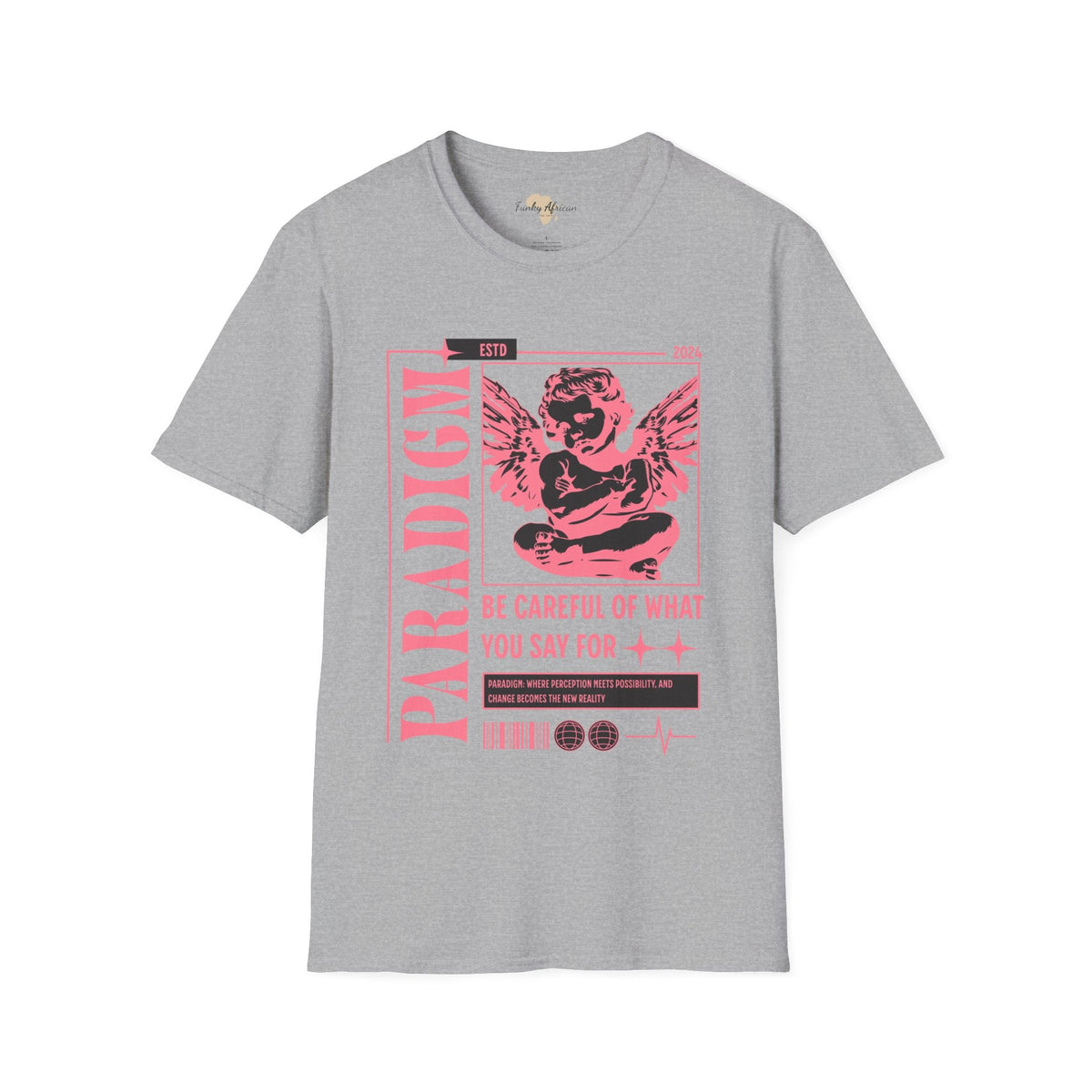 Paradigm unisex softstyle tee Funky African