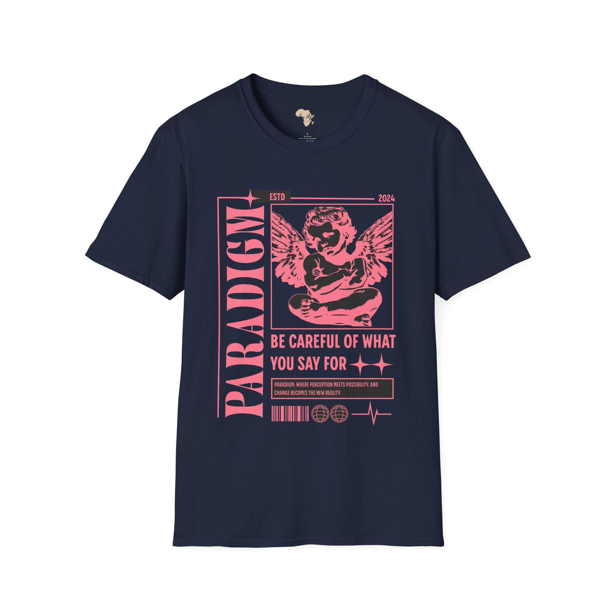 Paradigm unisex softstyle tee Funky African