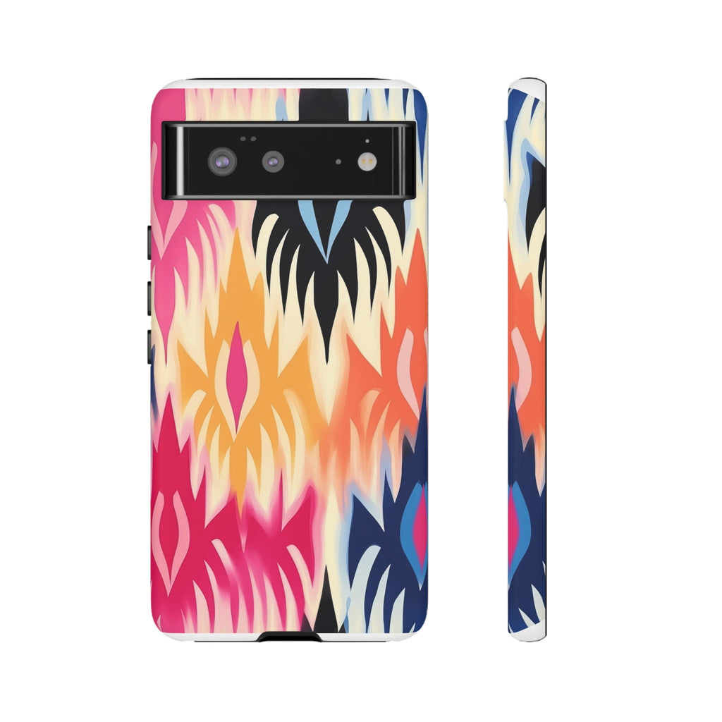 African Print Google Pixel Tough Case Funky African