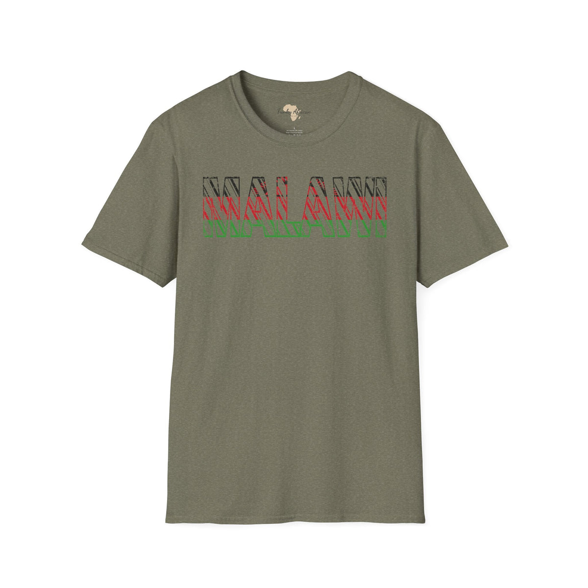 Malawi text unisex softstyle tee Funky African