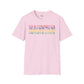 Mauritius text unisex softstyle tee
